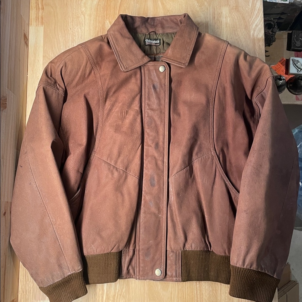 Wilson Brown Bomber Jacket